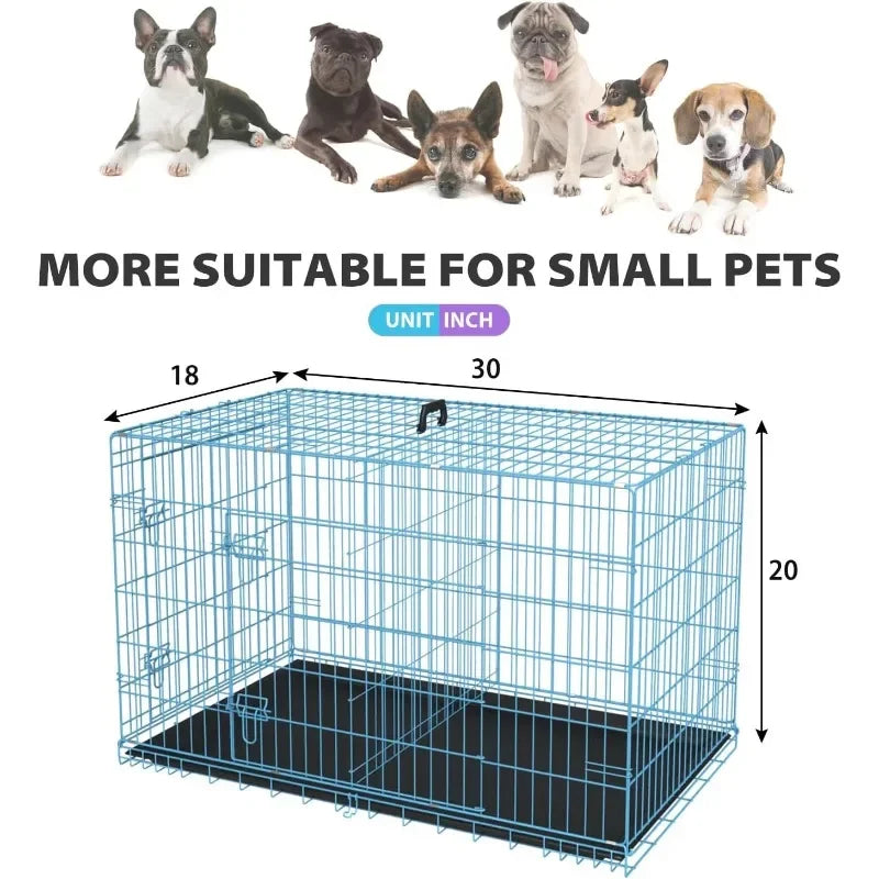 48 inch Foldable Metal Dog Crate