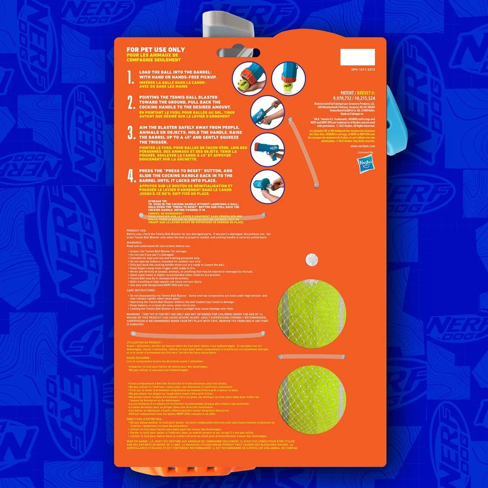 Compact Tennis Ball Launcher For Dogs