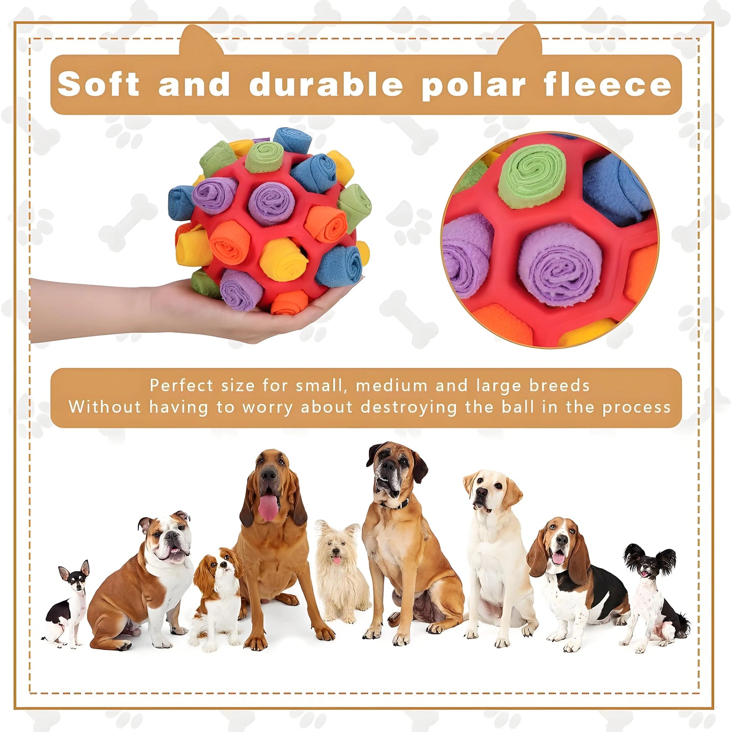 Snuffle Ball for Mental Stimulation for Dogs