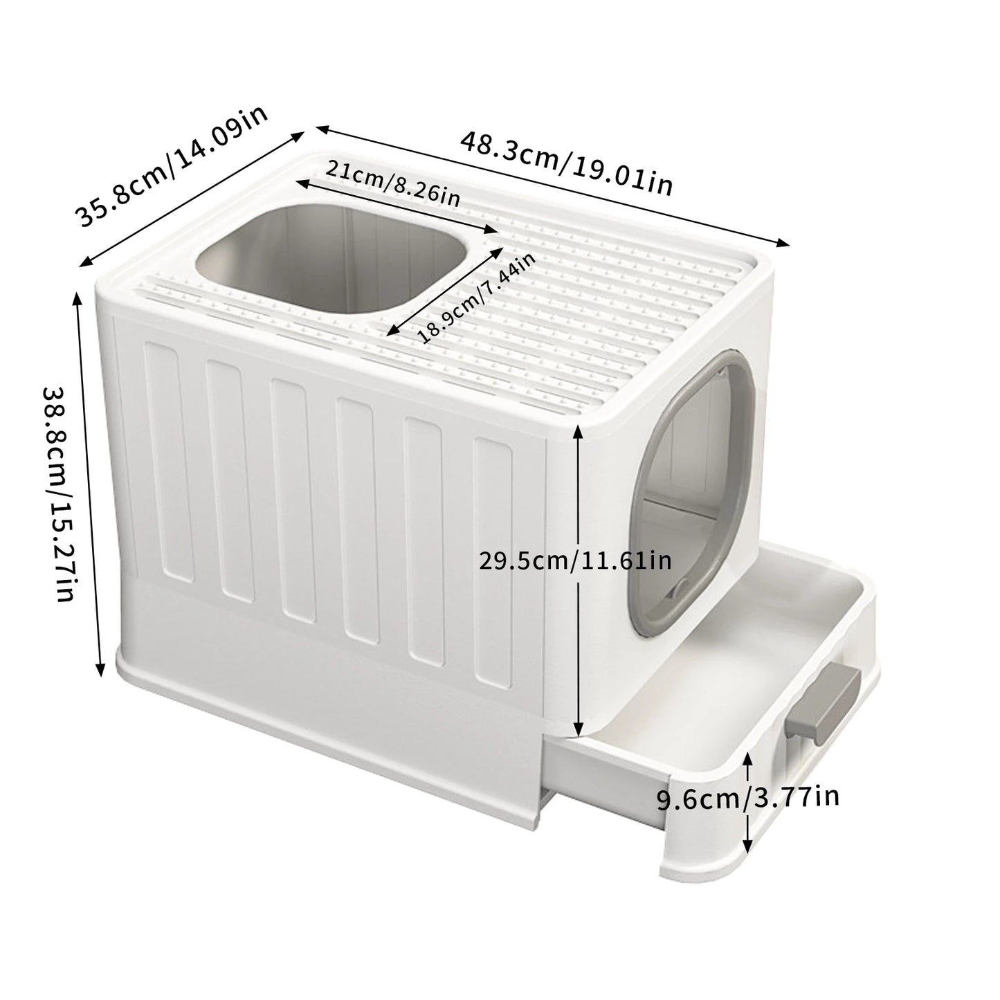 Large Cat Litter Box