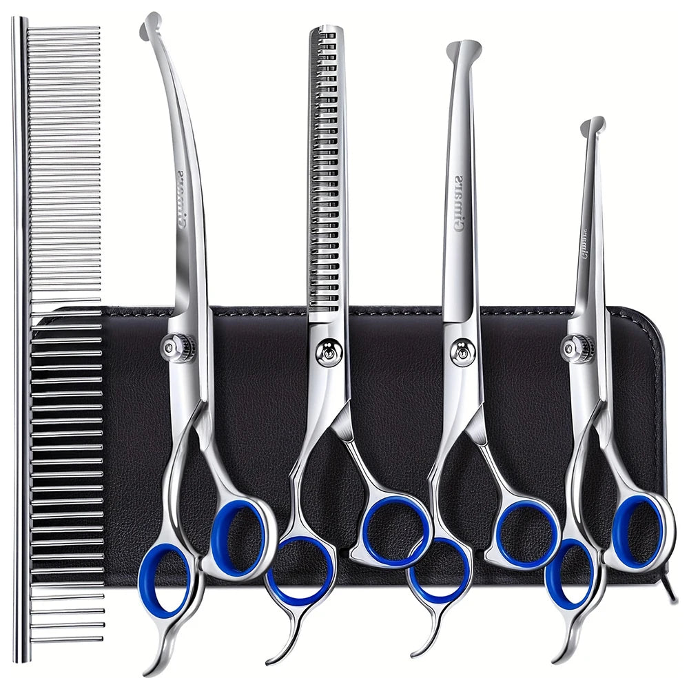 Professional 7 Inch Stainless Steel Pet Hair Shears