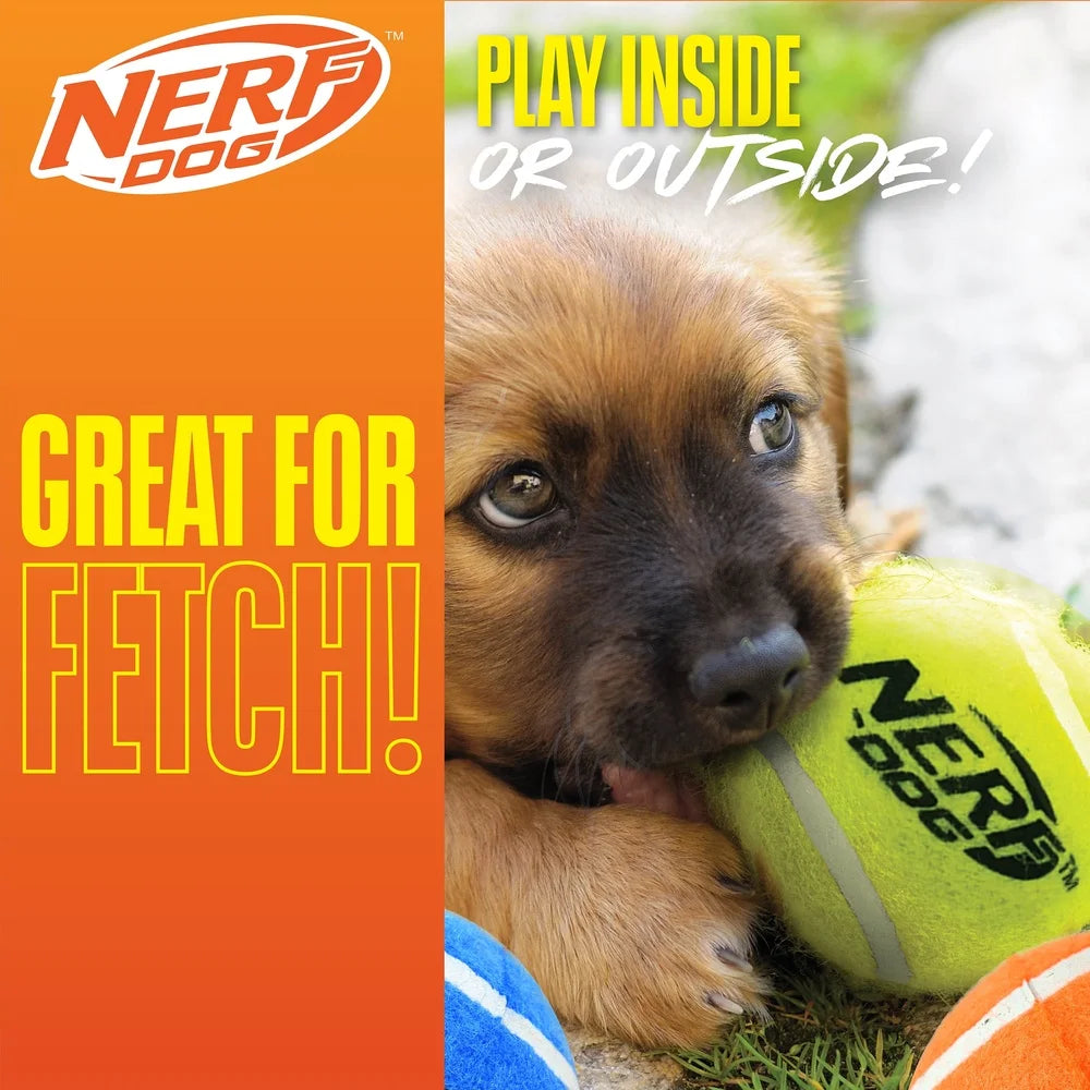 2 Inch Rubber Squeaky Tennis Balls For Dogs