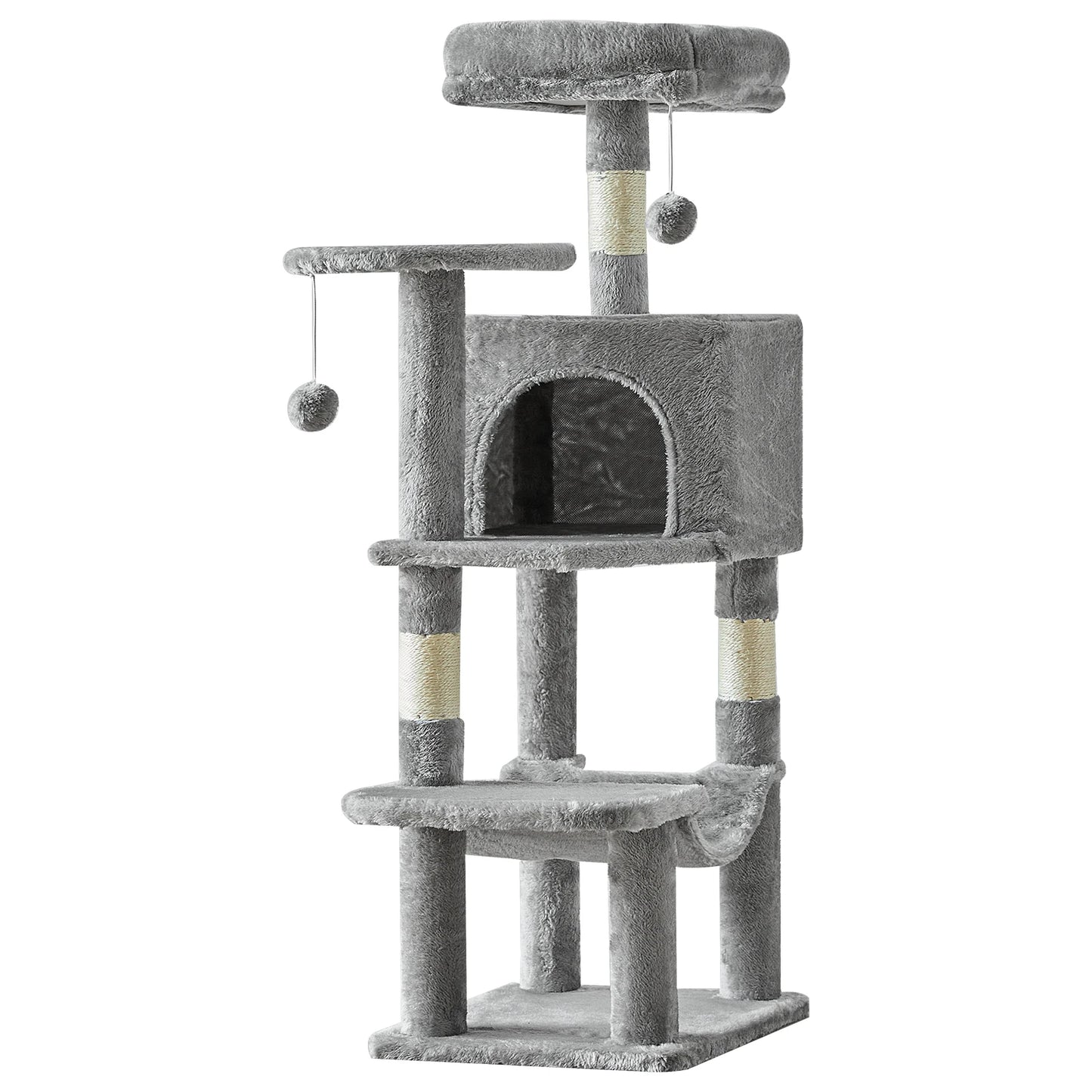 44in Tall Multi-Cat Climbing Cat Tree