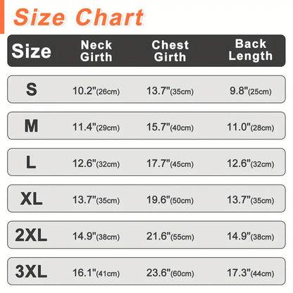 Lightweight Warm Pet Suit for Small & Medium Dogs