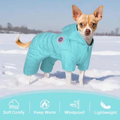 Lightweight Warm Pet Suit for Small & Medium Dogs