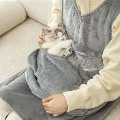 Cozy Cat Carrier Apron for Bonding & Daily Wear