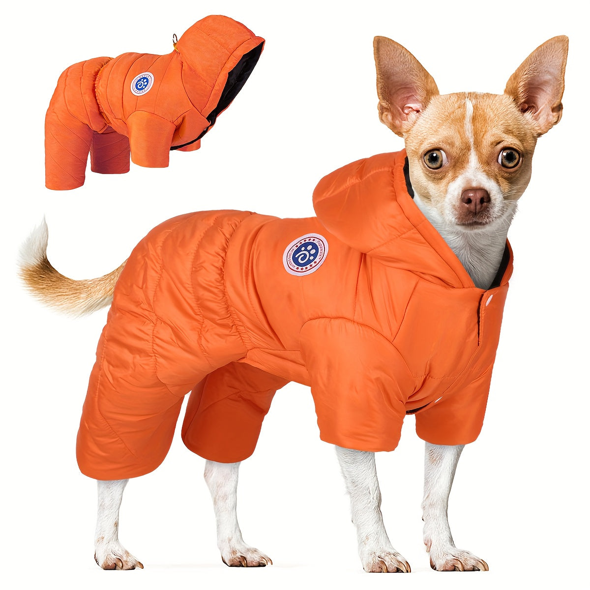 Lightweight Warm Pet Suit for Small & Medium Dogs