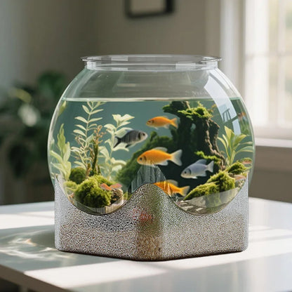 Round Transparent Aquarium