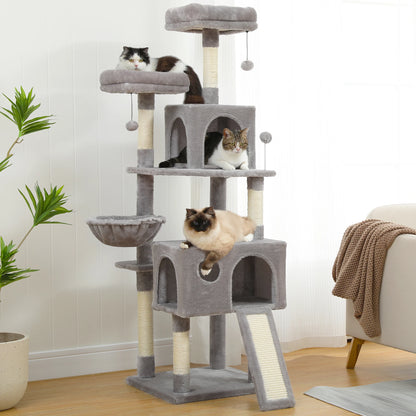 Multi-Level Tower Cat Tree House