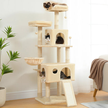 Multi-Level Tower Cat Tree House