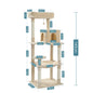 Multi-Level Tower Cat Tree House