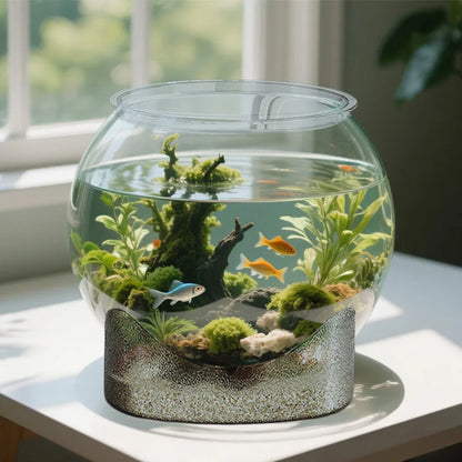 Round Transparent Aquarium
