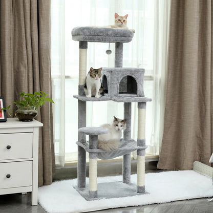 Multi-Level Tower Cat Tree House