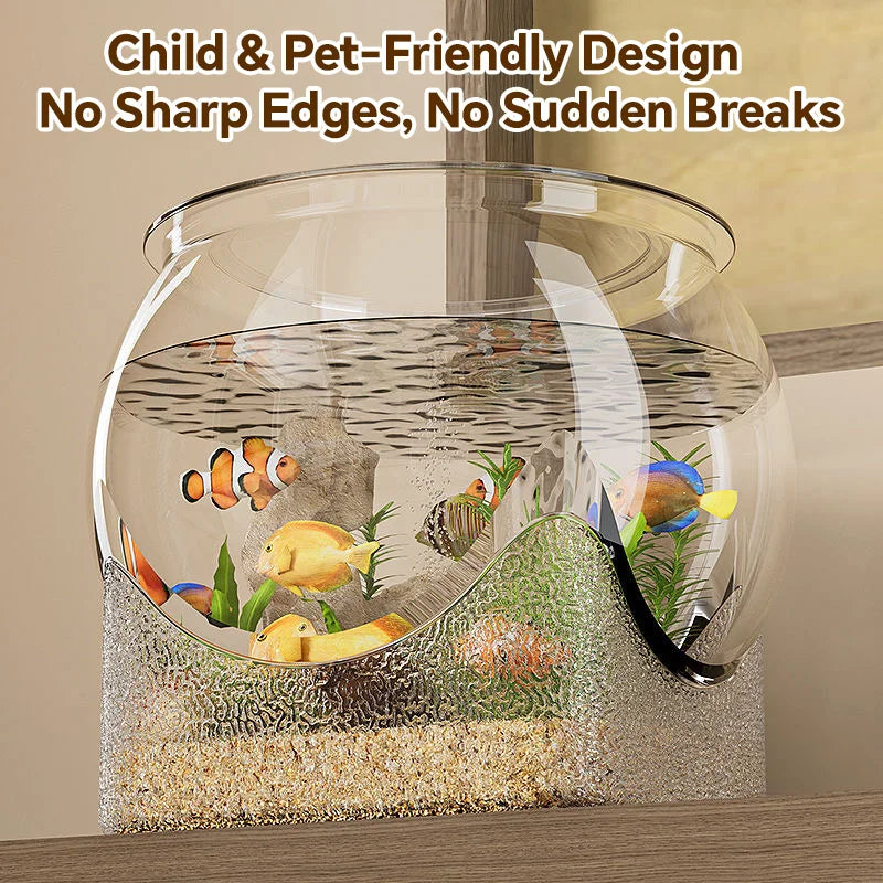 Round Transparent Aquarium