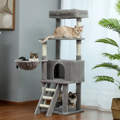 Multi-Level Tower Cat Tree House