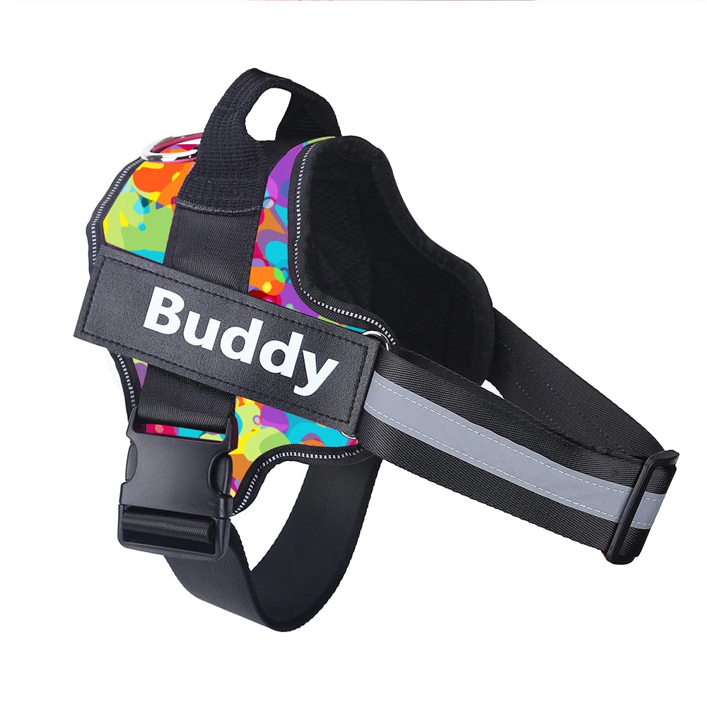Personalized Dog Reflective Harness