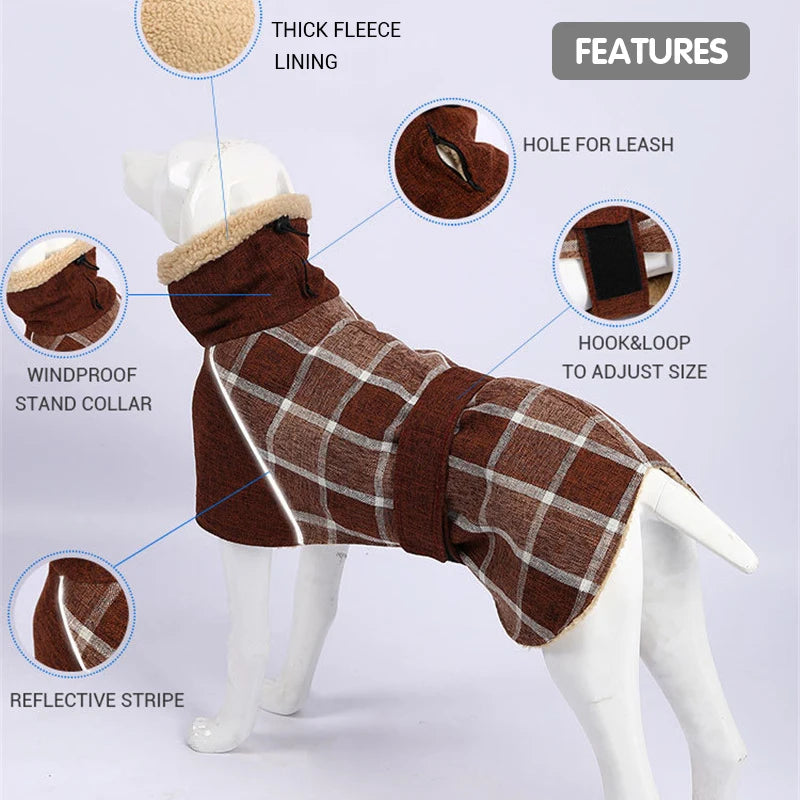 Thick Warm Winter Dog Jacket