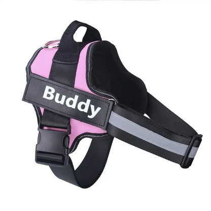 Personalized Dog Reflective Harness