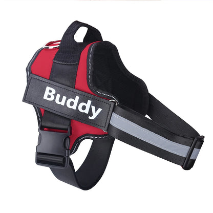 Personalized Dog Reflective Harness
