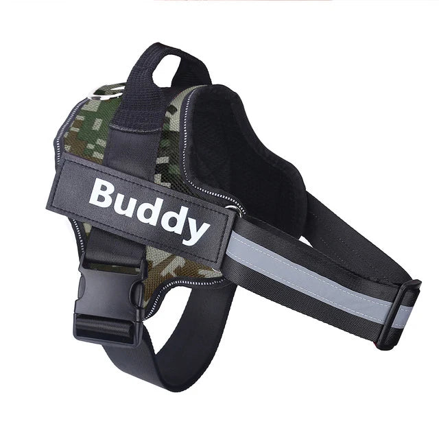 Personalized Dog Reflective Harness