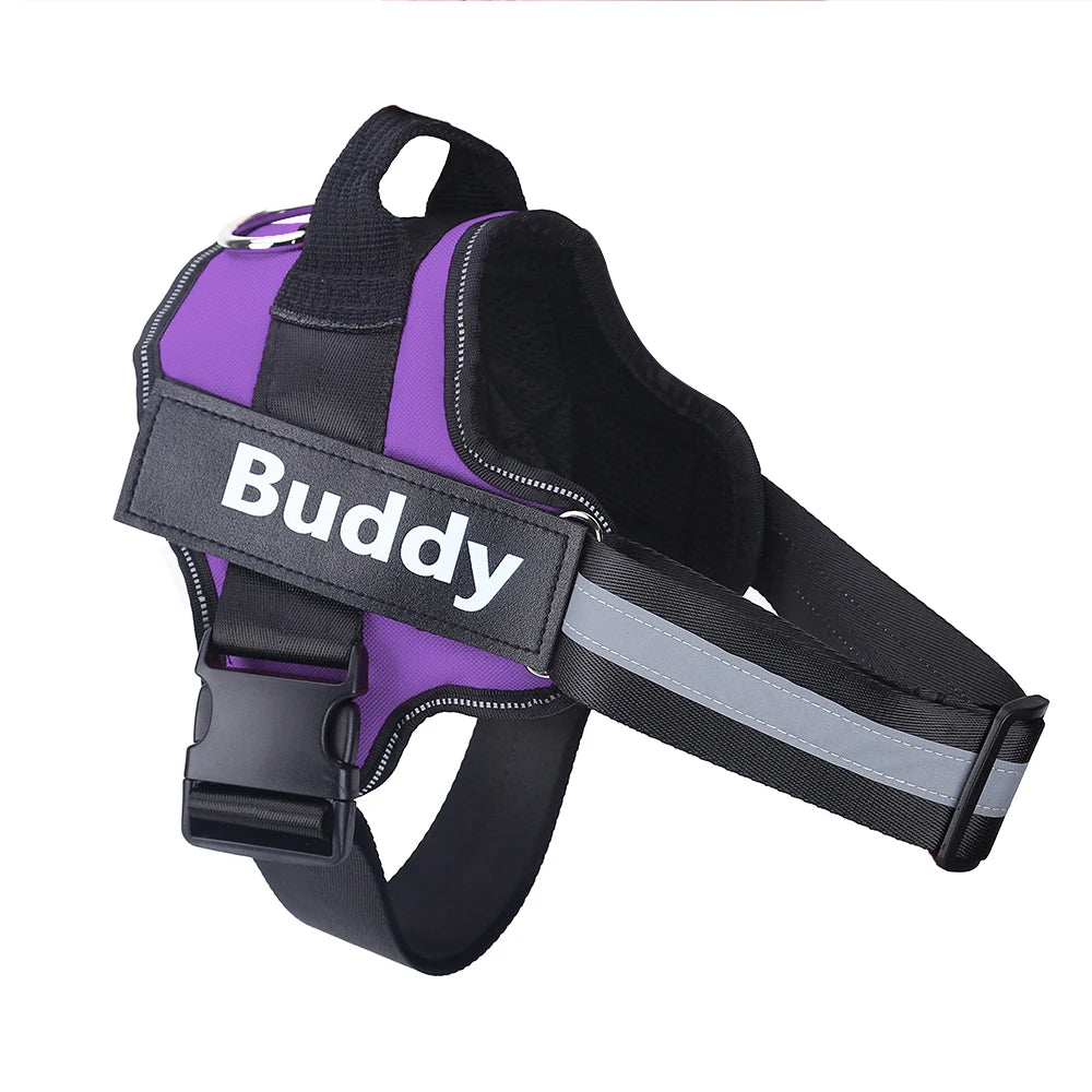 Personalized Dog Reflective Harness