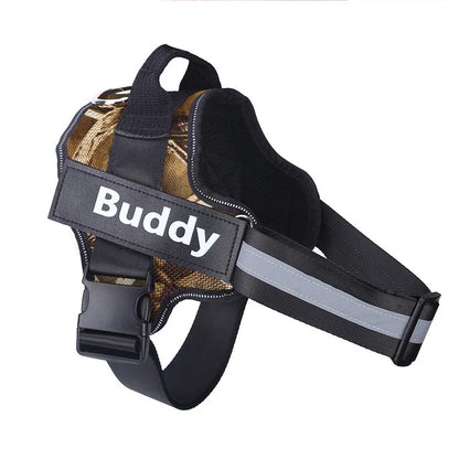 Personalized Dog Reflective Harness
