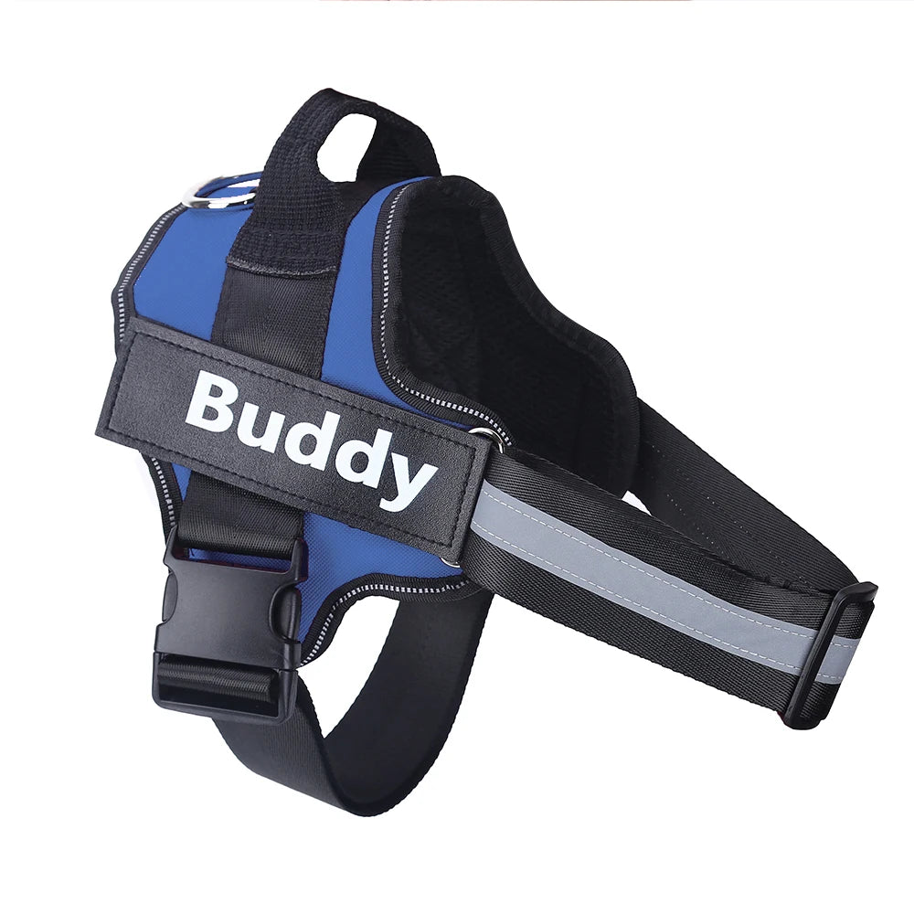 Personalized Dog Reflective Harness