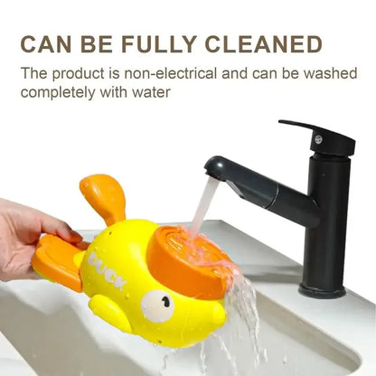 Cartoon Duck Design Slow Food Pet/Snack Feeder