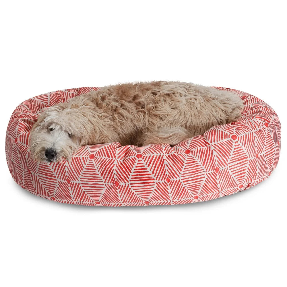 Extra Large Plush Cozy Round Dog Bed