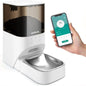 Automatic  Food Dispenser with Lock Lid, 30S Voice Recorder and APP Control