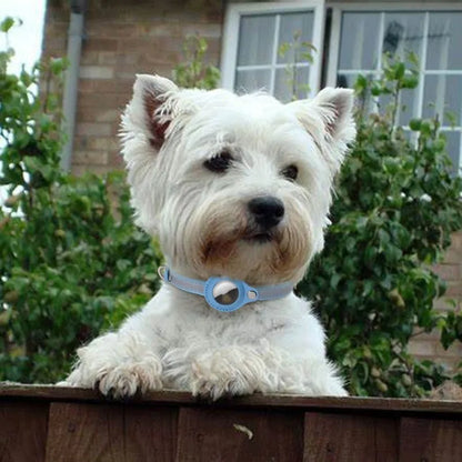 Leather Pet Collars For Apple Air-Tag