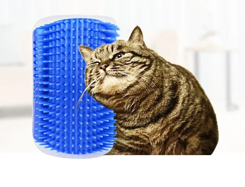 Cat Corner Scratching/Rubbing Brush