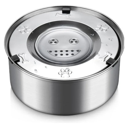 Stainless Steel Anti-Splash Dog Water Dispenser