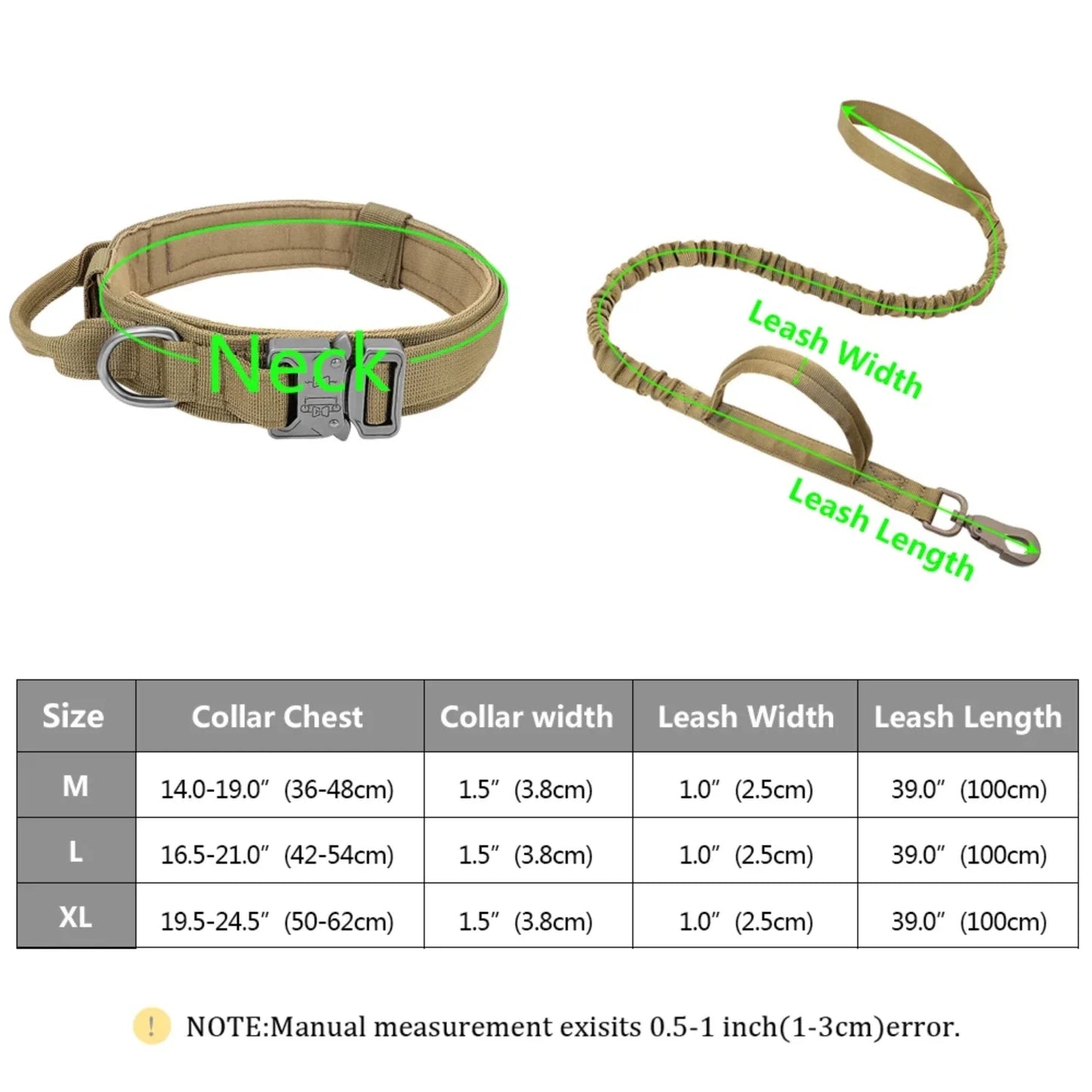 Military Style Tactical Collar