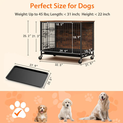 Heavy Duty Metal Dog Crate