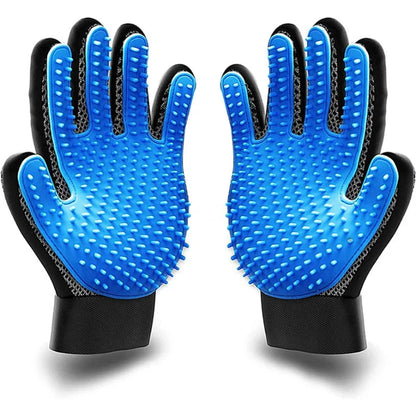 2 Sided Pet Grooming Glove Brush