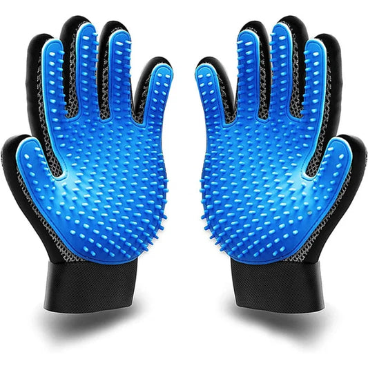 2 Sided Pet Grooming Glove Brush