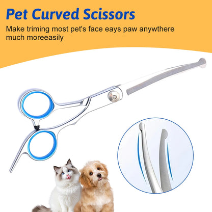 Professional 7 Inch Stainless Steel Pet Hair Shears