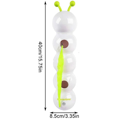 Motion Activated Caterpillar Teasing Cat Toy
