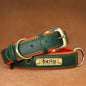 Personalized Leather Custom Dog Collar