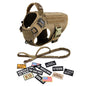 Military Style Large Dog Harness Collar