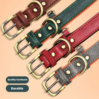 Personalized Leather Custom Dog Collar
