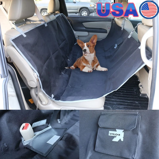 Pet Car Seat Cover Hammock Style