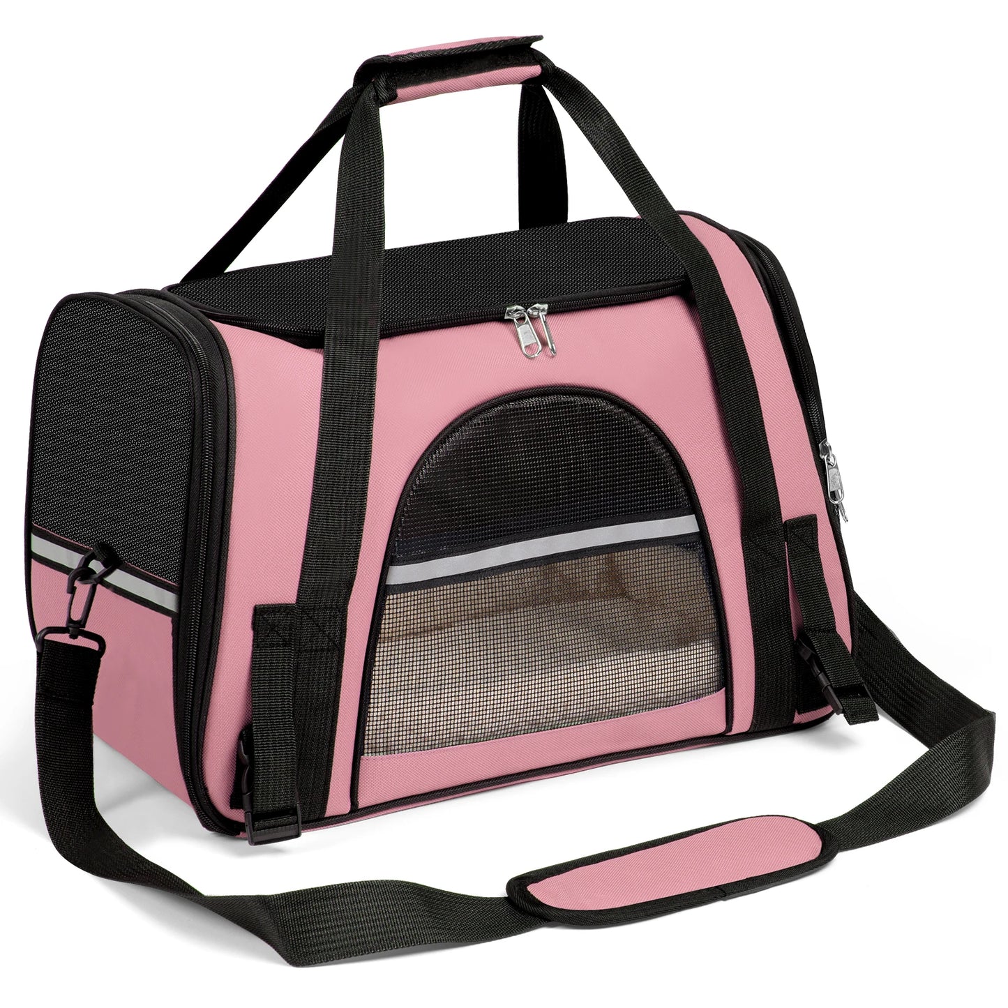 Pet Carrier for up to 15Lbs Cat & Dog  / Airline Approved