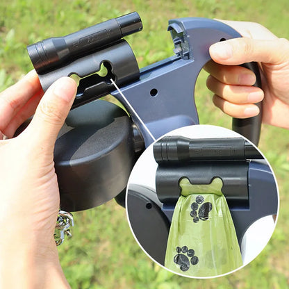 Double Head Automatic Dog Leash