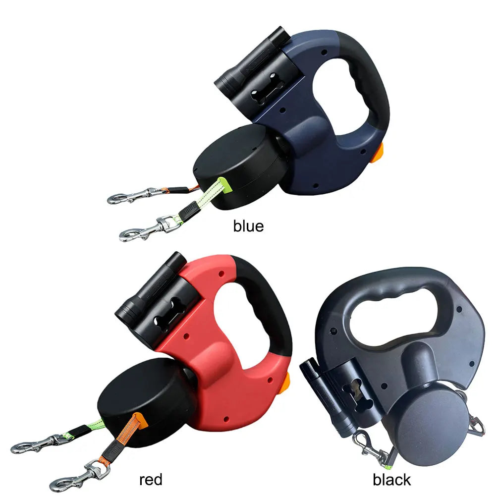 Double Headed Rope  Traction Dog Leash