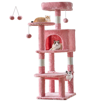 44in Tall Multi-Cat Climbing Cat Tree
