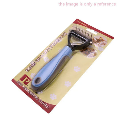 Grooming, Knot Cutter and Shedding Double Sided Hair Removal Brush/Comb