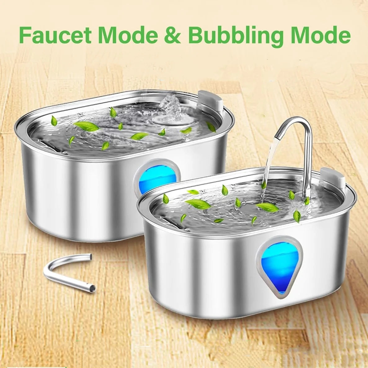 3.5L Large Capacity Pet water Dispenser with LED Lighting