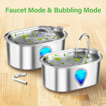 3.5L Large Capacity Pet water Dispenser with LED Lighting